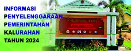 Informasi Penyelenggaraan Pemerintahan Kalurahan Tahun 2024